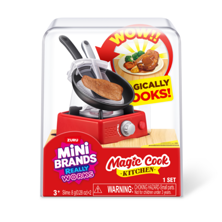 MINI BRANDS miniatuuride komplekt Magic Cook Kitchen, 1. seeria, assortii., 77789UQ1 
