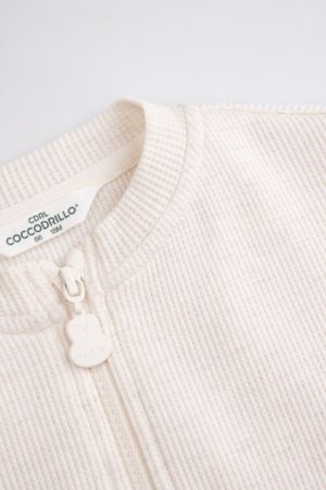 COCCODRILLO tõmblukuga pusa, beež, 