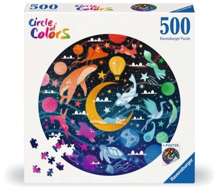 RAVENSBURGER Circle of Colors pusle Unistav öine taevas, 500 tk, 12000818 