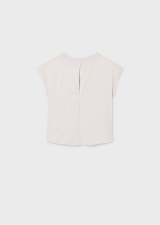 MAYORAL varrukateta t-särk, bone, 6.010-11, 128  cm 
