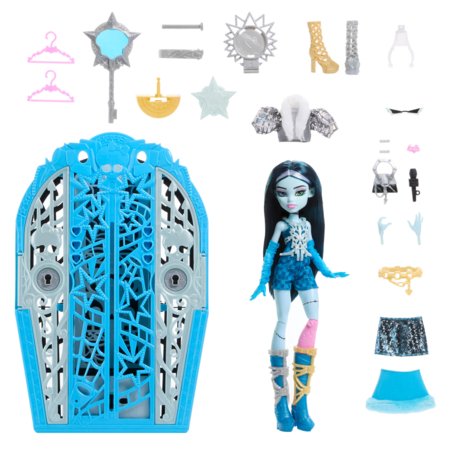 MONSTER HIGH Koljetud saladused – Hauntlywood sari: Frankie Stein, JBG81 