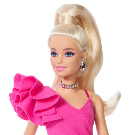 BARBIE BARBIECORE DELUXE FASHIONISTAS nukk roosas ja mustas kostüümis, JJN73 