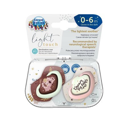 CANPOL BABIES sil. lutt. SLEEPY KOALA, 6-18m, pink, 2tk., 22/659_pin 22/659_pin
