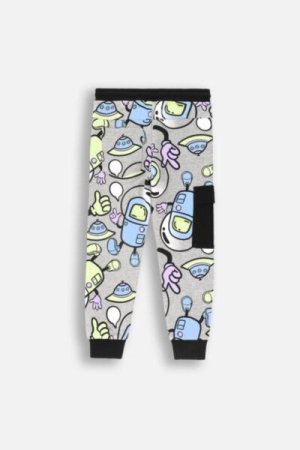 COCCODRILLO joggers WORLD OF PIXEL BOY KIDS, hallid, ZC4120105WBK-019-122, 122 cm 