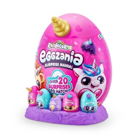 RAINBOCORNS plüüsist mänguasi koos tarvikutega Eggzania, 9258 9258