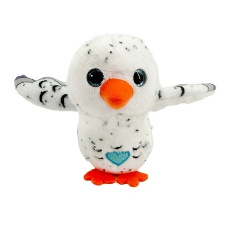 HAPPY YAPPERS interaktiivne pehme lind Valge Öökull, 9402 