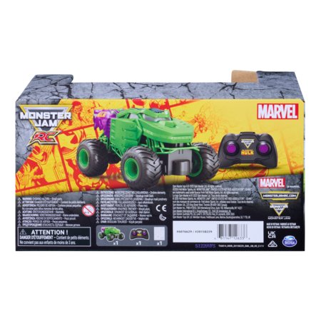 MONSTER JAM RC 1:24 maastikuauto Marvel Hulk, 6076629 
