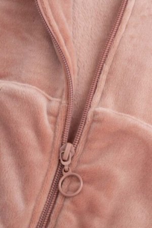 COCCODRILLO sweatshirt FLOWERS GIRL NEWBORN, powder pink, ZC4132201FGN-033-086, 86 cm 