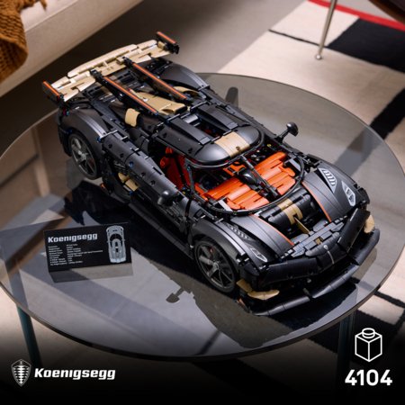 42232 LEGO® Technic Koenigsegg Sadair's Spear megaauto 
