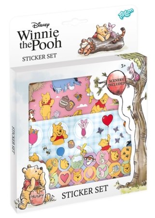 TOTUM WINNIE THE POOH kleepsukomplekt, TT690200 