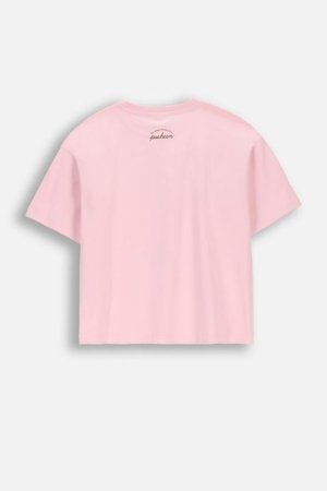 COCCODRILLO lühikeste varrukatega t-särk, roosad, cm 