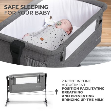 KINDERKRAFT beebivoodi NESTE GROW, grey 