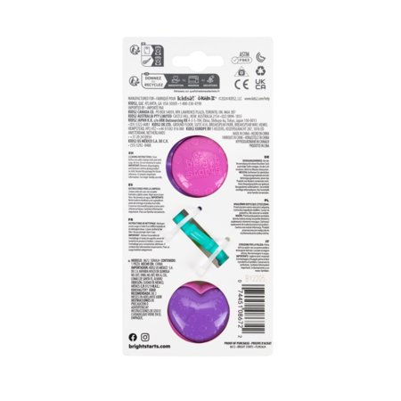 BRIGHT STARTS kõristi–hammasrõngas Rattle and Shake Barbell, 8672 