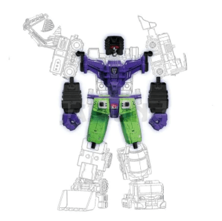 Blokees transformaator  Defender Version Devastator Combining Accessory, 71305 