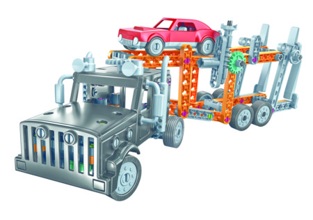 CLEMENTONI SCIENCE & PLAY BUILD ehituskomplekt Autoveok, 240 tk, 75164 