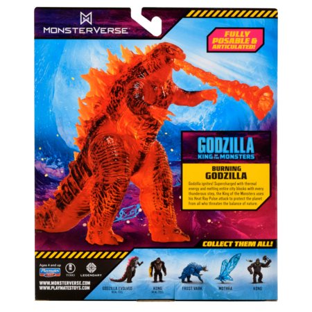 GODZILLA figuur 6" Burning Godzilla, 35217 