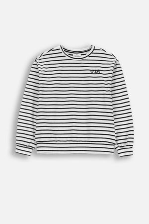 COCCODRILLO pikkade varrukatega t-särk, valged, cm 