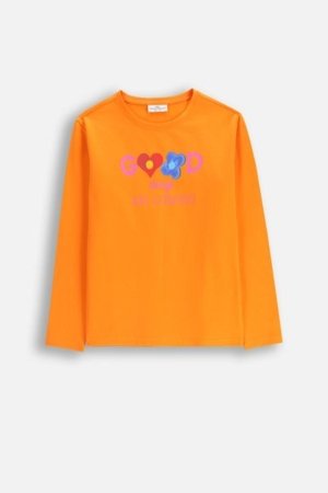 COCCODRILLO t-särgid EVERYDAY GIRL A, oranž, ZC5143104VGA-006-116, 116 cm 