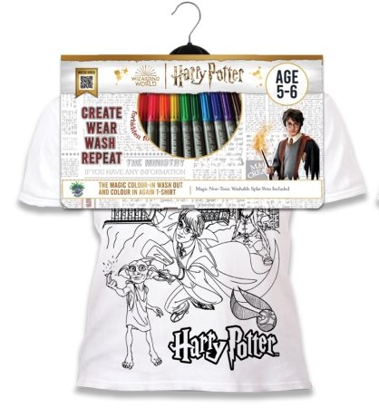 SPLAT PLANET Värvi ise oma T-särk Harry Potter 7-8a, SP46048 
