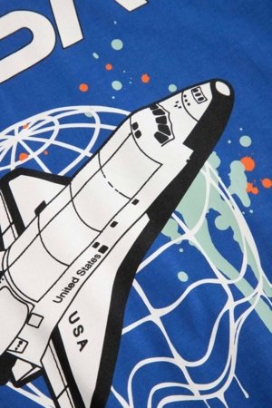 COCCODRILLO lühikeste varrukatega t-särk, sinised, suurus 