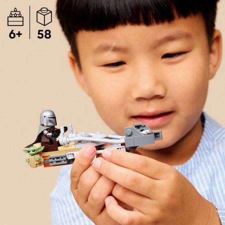 75436 LEGO® Star Wars™ Mandalorian ja Grogu Speeder Bike™ 
