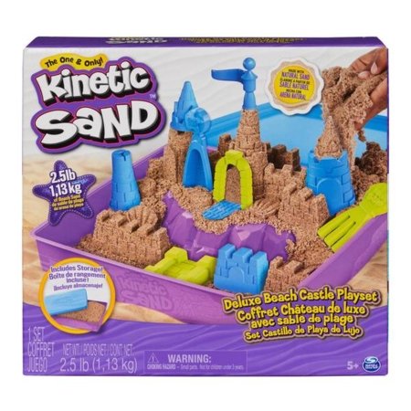 KINETIC SAND kineetilise liiva komplekt Rannaloss, 6067801 