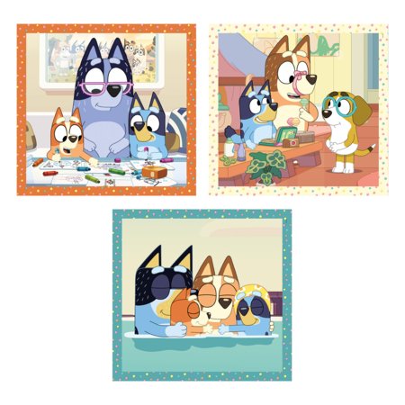 CLEMENTONI pusle Bluey 3x48 tk., 25003 