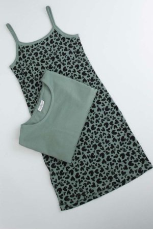 COCCODRILLO pikkade varrukatega kleit, roheline, WC6129101RGJ-011-128, 128 cm 