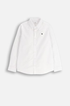 COCCODRILLO pikkade varrukatega särk BACK TO SCHOOL BOY, valge, WC5136102BSB-001-164, 164 cm 