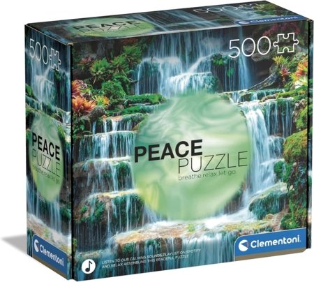 CLEMENTONI PEACE PUZZLE pusle, 500 tk., 35121 