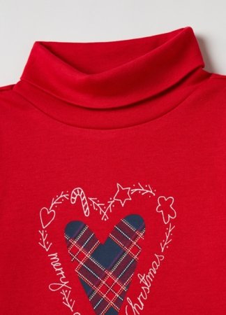 OVS GIRL3-10Y T-SHIRTS L/S 2H 6-7 RED 001912011 
