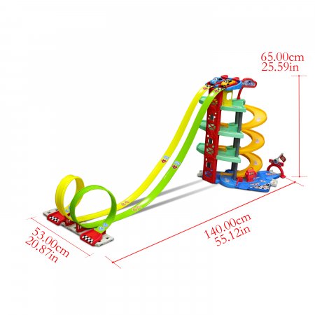 BB JUNIOR rajakomplekt Mega Race koos Volkswagen uue Põrnikaga ja Lamborghini Huracan kupeega,  16-88614 16-88614