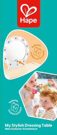 HAPE  meigilaua komplekt My Stylish, 14 tarvikuga, E3219A 
