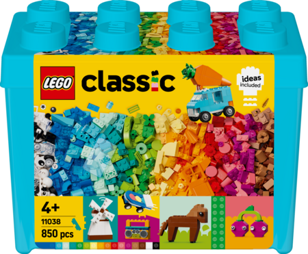 11038 LEGO® Classic Värviline loominguline klotsikast 