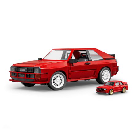MATTEL BRICK SHOP HOT WHEELS Audi Sport Quattro 84 ehituskomplekt, JLK39 