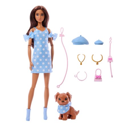 BARBIE stiilsed sõbrad - Brünett nukk, JFP38 