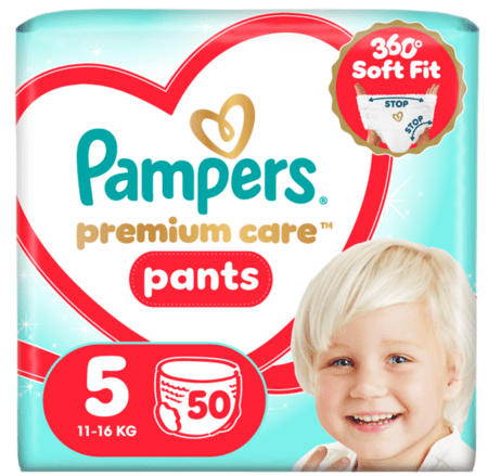 PAMPERS püksmähkmed Premium Care, 5 suurus 11-16kg, 50 tk., 80895121 