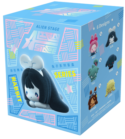 ALIEN STAGE kollektsioneeritav figuur Rabbit series, assortii, AET-0009 