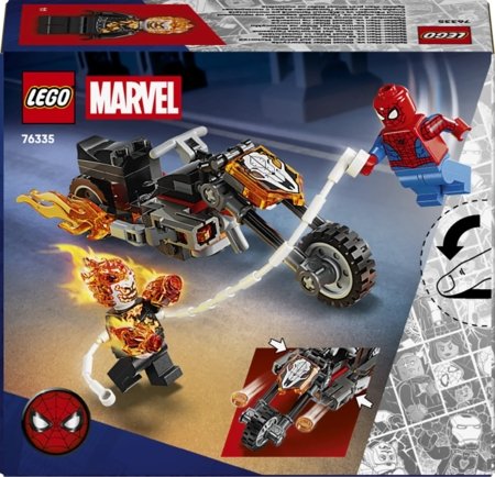 76335 LEGO® ǀ Marvel Spider-Mani vs. Ghost Rideri mootorratas 