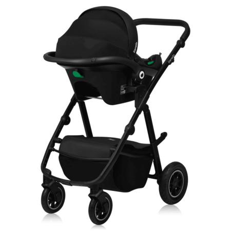 LIONELO universaalne käru AMBER PLUS 3in1, Grey graphite, LO-AMBER PLUS 