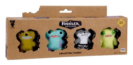 FUGGLER kujudekomplekt, 4 tk, assort., FG2030 