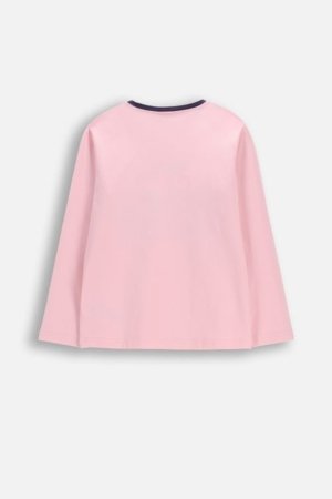 COCCODRILLO pikkade varrukatega t-särk, roosad, WC6143103SGJ-007-152, 152 cm 