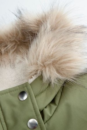 COCCODRILLO jacket OUTERWEAR GIRL KIDS, khaki, ZC4152103OGK-027-164, 164 cm 