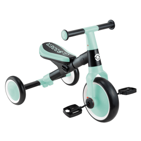 GLOBBER kolmerattaline ratas Learning Trike 2in1, mint, 735-206 