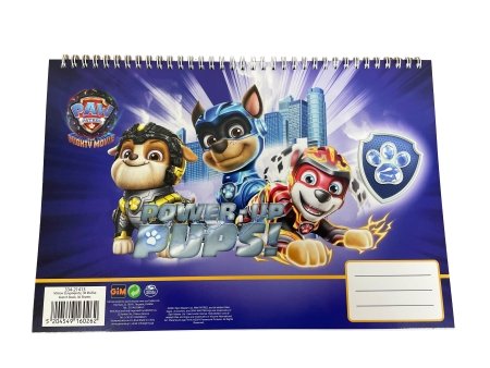 PAW PATROL A4 Sketchbook 30 sheets, 334-21413 