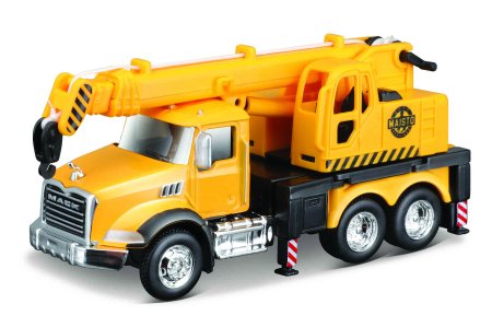 "MAISTO DIE CAST auto mudel 4,5"" City Services – Mack Granite, assort., 21239" 