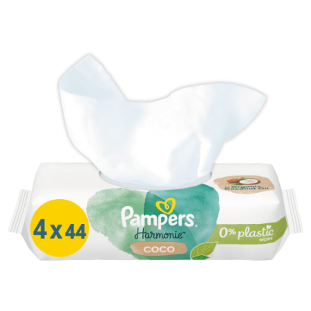 PAMPERS Niisked salvrätikud Harmonie Coconut, 4x184 tk, 80739981 