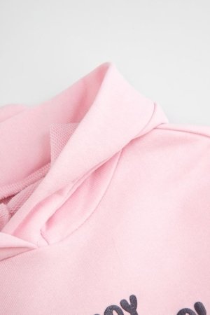 COCCODRILLO kapuutsiga pusa, roosa, WC6132301SGK-007-116, 116 cm 