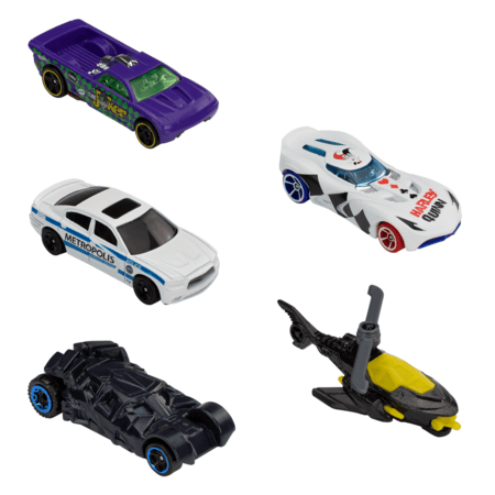 HOT WHEELS 5-auto komplekt 