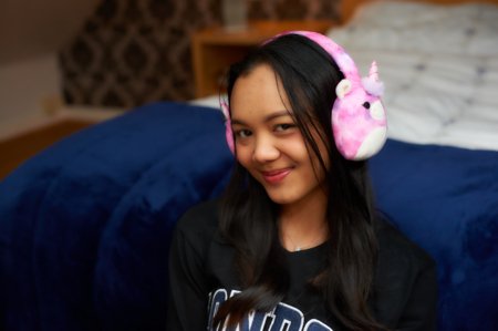 SQUISHMALLOWS pehmed Bluetooth-kõrvaklapid Lola, HMSQMBT-LOLA 
